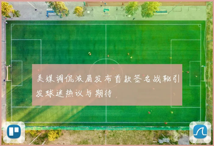美媒调侃浓眉发布首款签名战靴引发球迷热议与期待